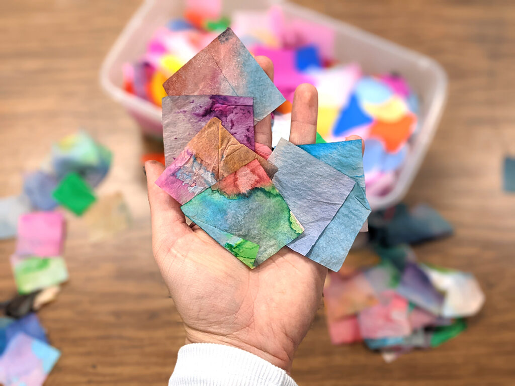 7 Fantastic Ways to Use Tissue Paper in the Art Room - The Art of